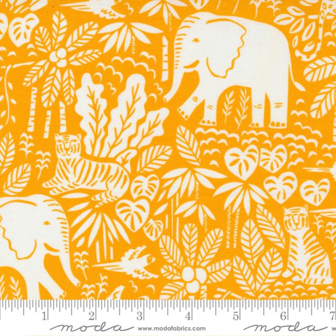 Fabric Moda Tiger Jungle Paradise by the Quarter Yard 20785-14